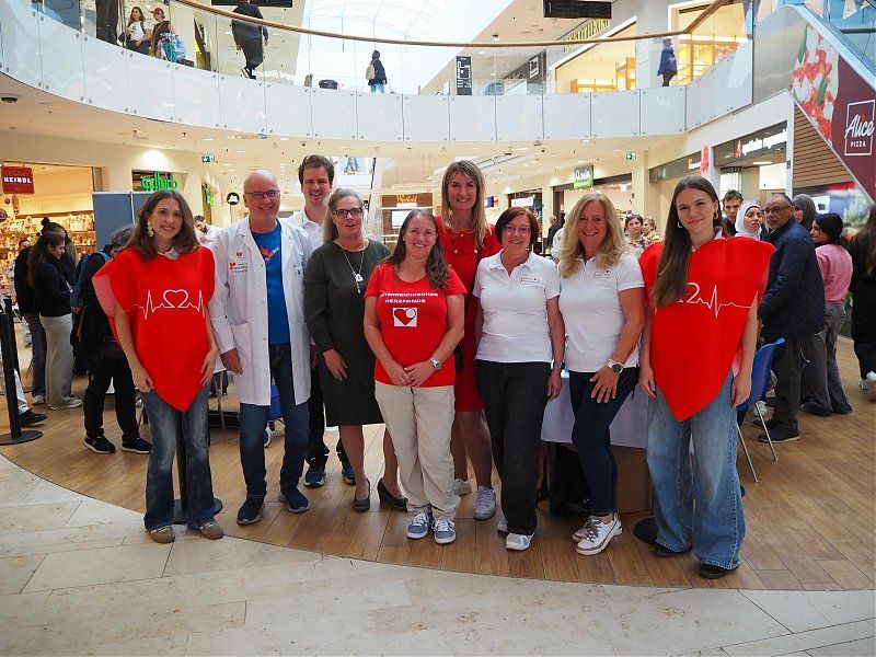 Bild Nr.1 zum Thema: Aktion Herz-gesund Tage im Westfield Donau Zentrum