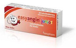 Bild für Easyangin Junior Lutschtabletten