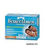 Bild für Besser Atmen Nasenstrips Clear S/M
