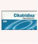 Bild für Cikatridina Vaginalzäpfchen