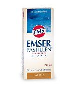 Bild für Emser Pastille Zuckerfrei +Lakritz